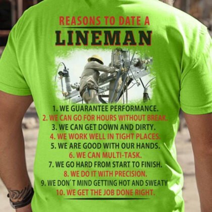 Reasons to Date a Lineman