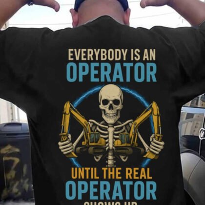 Everybody Is An Operator Apparel - Bold Operator Skeleton